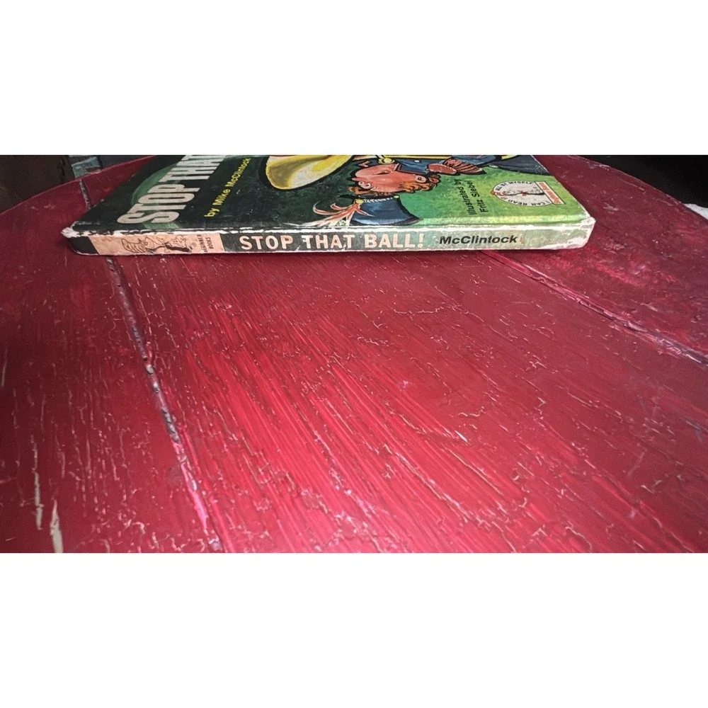 Vintage‎ 1959 Stop That Ball! by Mike McClintock (Hardcover) Beginner Books